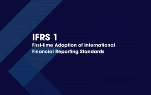 IFRS 1 Áp dụng lần đầu các chuẩn mực IFRS