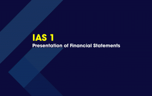 IAS 1 Trình bày báo cáo tài chính